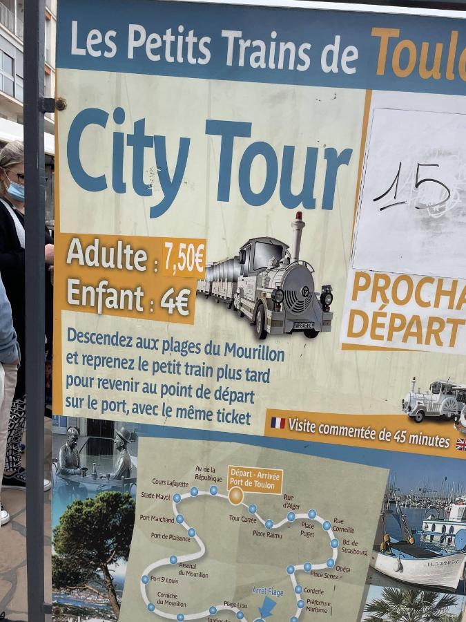 Appartement Mignon Calme Douillet Ascenseur Clim Etage Eleve Proche Parking Et Toutes Commodites Au Coeur Du Toulon Historique المظهر الخارجي الصورة